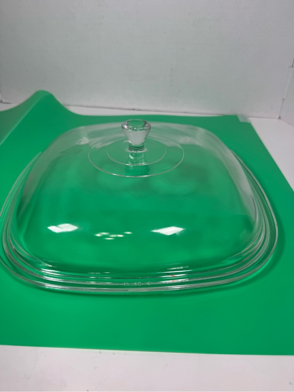 Pyrex P-12-C clear glass lid For Corning Ware P-25-B Square Baking Dish